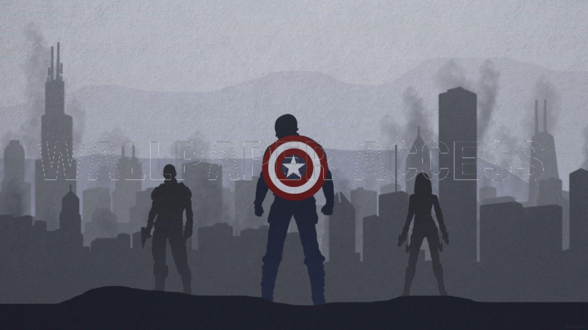 Minimalist Avengers Wallpapers